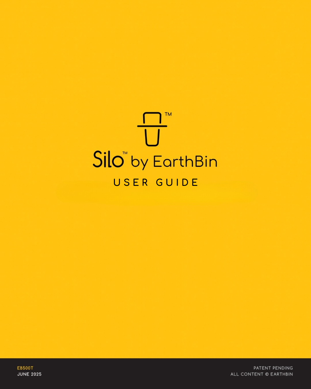 Silo by EarthBin User Guide
