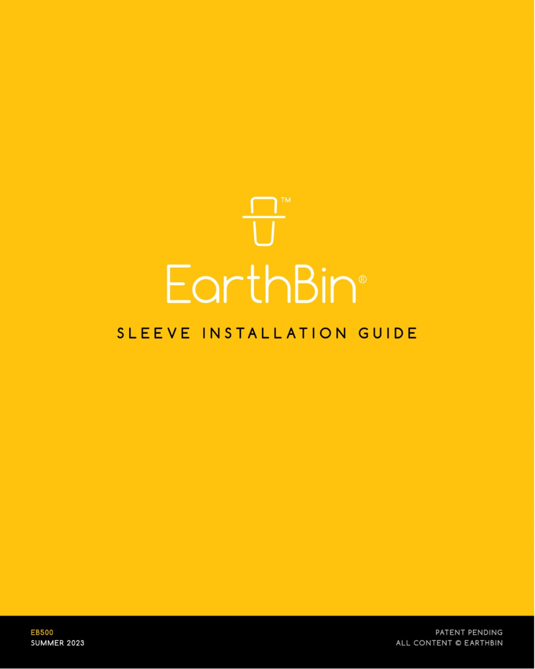 Install Guide EarthBin